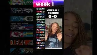 NFL week 1 picks and predictions! #symonewiththesports #nfl #nflpicks