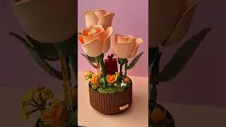 Electric Flower Bouquet Building Set with Remote Control Spray-Bottle | Product Demo