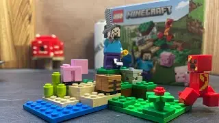 (look what's in there) LEGO Minecraft set 21177 The Ambush of the Creeper