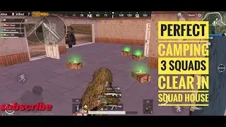 Pubg mobile/ pochinki squad house perfect camping