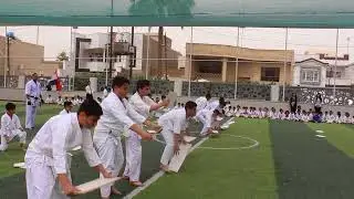 استعراض طلاب مدرسة عشق بغداد للعرفة في موسمها الثقافي والعلمي والرياضي