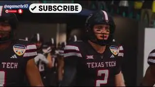 GAMEPLAY EA SPORTS College Football 26 🏈 Texas Tech vs Oregon