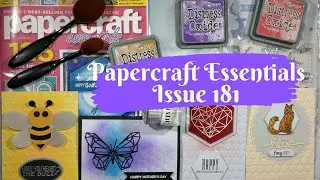 Papercraft Essentials Issue 181 With 4 Cards
