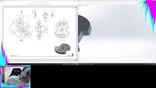 Modelado 3D en Solidworks del album de 100 partes. Parte 3.