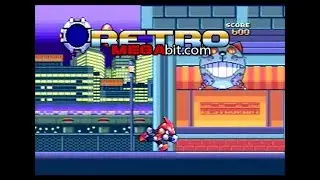 Retro Megabit: Sega Mega Drive - Pulseman Gameplay Level 1