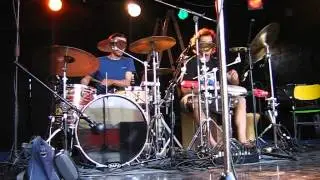 Foltin - rhythm section soundcheck @ Gala Hala, Ljubljana