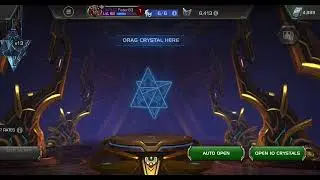 MCOC 13 6-Star Crystal opening. Trying to get Cosmic Ghost Rider . 