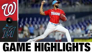 Лучшие моменты матча «Нэшнлс» — «Марлинс» (24.09.22) | Лучшие моменты MLB