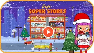 Pepi Super Stores #20 | 🎄 Christmas 🎄 | Pepi Play | Pretend Play | Fun Mobile Game | HayDay