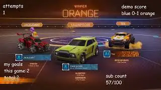 Прохождение всех режимов Rocket League подряд, эпизод 1.