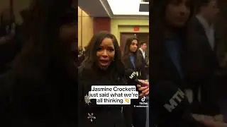 House Representative Jasmine Crockett Speaks Her Mind About Trump | Viral Political Moment #shorts