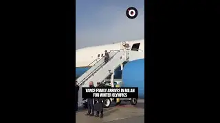 Vance family arrives in Milan for Winter Olympics