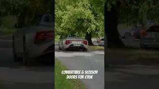 Convertible & Scissor doors for &euro;70k