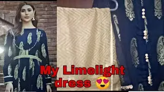 Limelight Shopping and Stitching Eid Dress by Fizza Style
