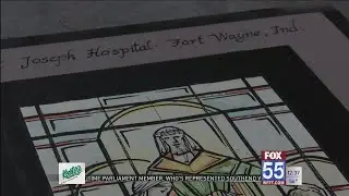 Lutheran Downtown Hospital reinstalls stained-glass windows to provide guests a place of comfort,