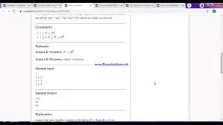 Solubility, Golf , Xor Equality || Python Solution [100/100] || May Long Challenge 2021 || CodeChef