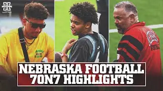 Watch Elite Husker QB commit Trae Taylor at Nebraska Football's Battle at the Boneyard