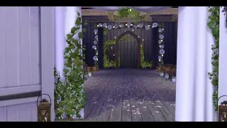 Rustic Barn Wedding Venue | The Sims 4: Speed Build