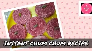 #Instant bread chum chum  Recipe # EASY CHUM CHUM SWEET DISH