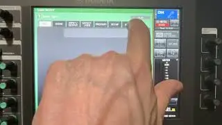 Yamaha CL QL How to Load a Scene and Preferences