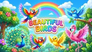Most Beautiful Birds in the World &ndash; Kids Learning Song 🐦✨