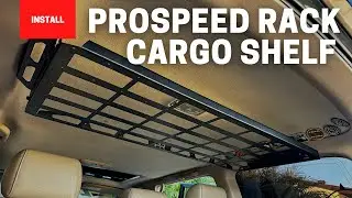 How to Install a Prospeed Rack Cargo Shelf on a Land Cruiser!