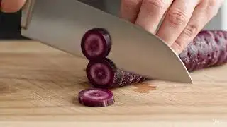 Beetroot cutting asmr