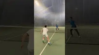 Fun warm up game! Give it a go ⚡️ #tennis #warmup