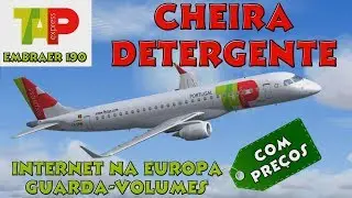 TESTAMOS A TAP EXPRESS E A NOVA FROTA EMBRAER 190 VOANDO LISBOA PARA LONDRES | Viaje Por Conta