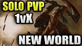 TOP 1 BERSERKER BUILD Hatchet & Spear Solo PVP Gameplay NEW WORLD
