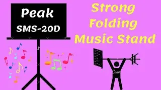 Mega Music Stand: Peak SMS-20D | Unboxing & Overview |  Best Contrabass Music Equipment