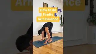 How to do Firefly pose 🙌🏽 #armbalance #yogatutorial #fireflypose