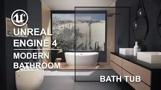 Bathroom Tub - 3D Modeling - Maya, Substance Painter, Marmoset Toolbag