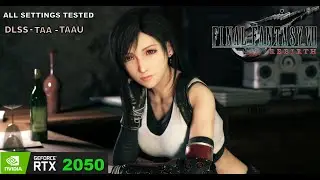 Final Fantasy VII Rebirth performace review on RTX 2050