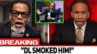 DL Hughley GOES VIRAL After DESTROYING Stephen A. Smith on LIVE TV!
