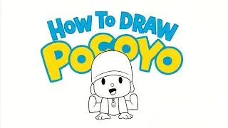 Pocoyo How To Draw Pocoyo Drawing, Painting & Coloring For Kids and Toddlers_ Kids Art