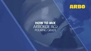 ARBOKOL AG2 Pouring Grade Mixing Video