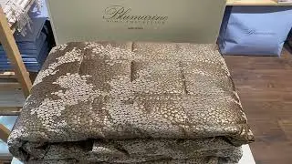 Покрывало Blumarine Kimberly 270x270 жаккард золото Италия
