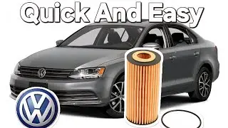 Volkswagen Jetta Oil and Filter Change (2016)