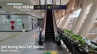 FUJI FES-M Escalators at Jati Bening Baru LRT Station, Bekasi