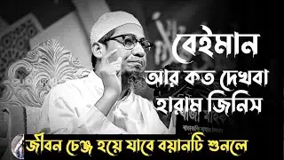 বেইমান আর কত দেখবা হারাম জিনিস | আনিসুর রহমান আশরাফী হুজুর Anisur Rahman Ashrafi 