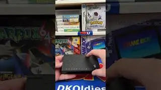 Unboxing A Pok&eacute;mon Black DSi From DKOldies!