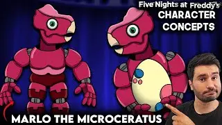 What Needs To Be In FNAF | Marlo The Microceratus | Character Concepts | FNAF OC