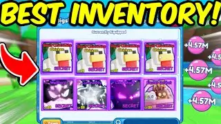 SHOWCASING the #1 BEST INVENTORY in BUBBLE GUM SIMULATOR INFINITY! (INSANE)