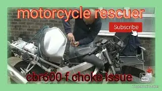 Honda cbr600f4i, part 6, choke issue, high revs issue, fixed?