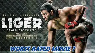 This Hindi Movie is the WORST RATED this year... | Liger IMDB Review Facts #shorts