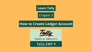 Как создать бухгалтерскую книгу в Tally ERP 9 | Глава 3 | Изучите Tally