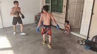 #sparring #boxing #training 