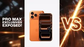 iPhone 17 Pro vs Pro Max: The SHOCKING Differences Only Apple's Giant Flagship Has