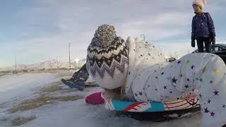 Sledding with Ellyses